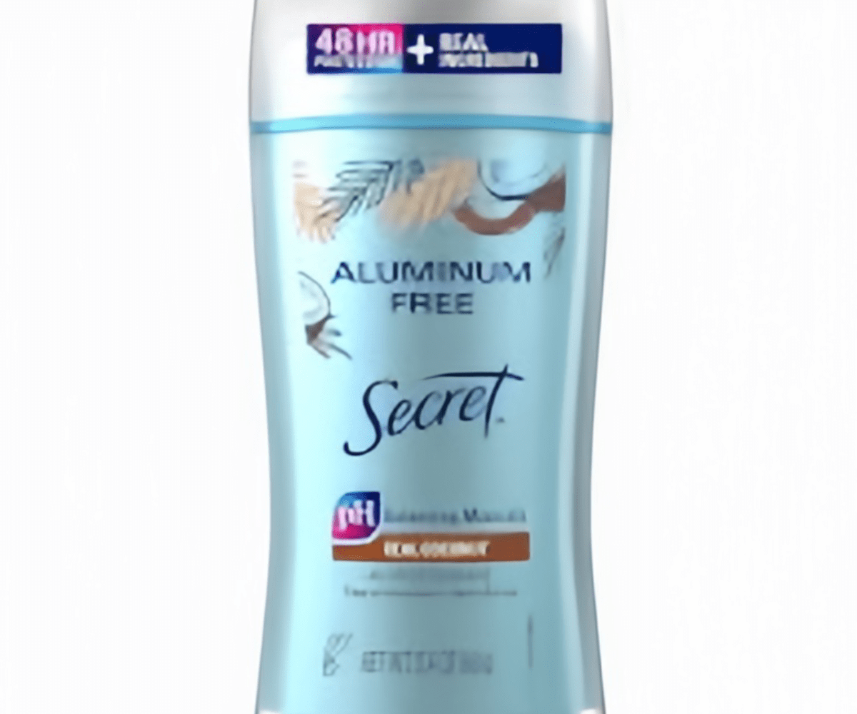 aluminum free antiperspirant deodorant